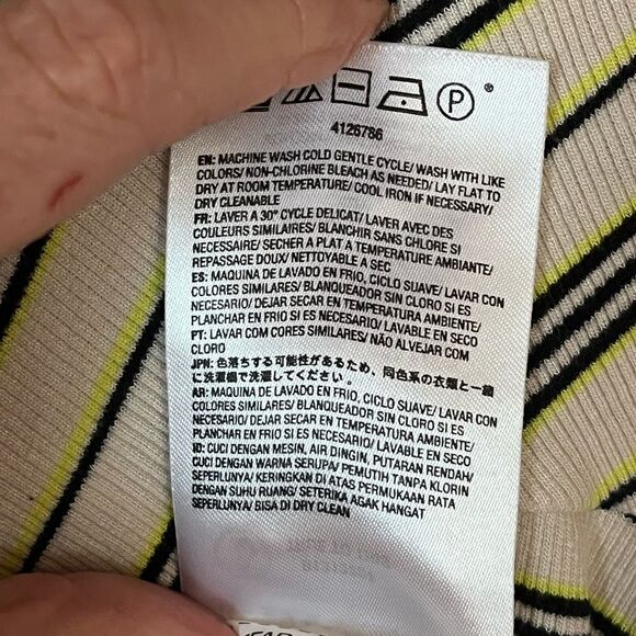 Volcom‎ Popztone striped mini dress, women’s size small, excellent - Picture 7 of 9